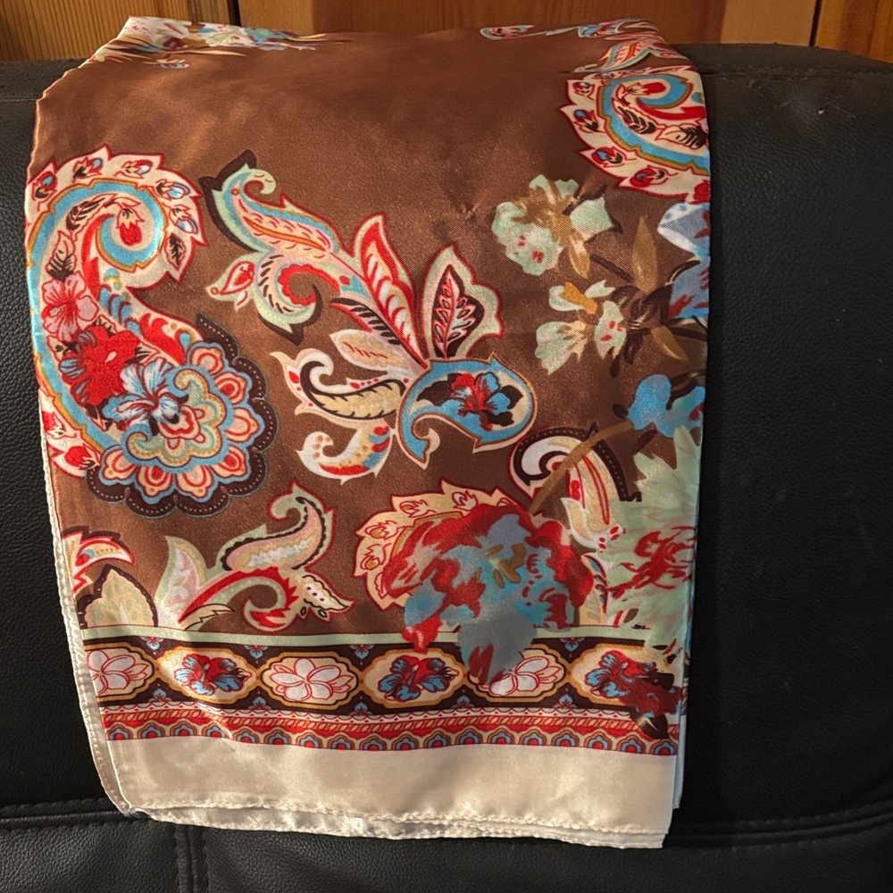 Colorful Paisley Scarf